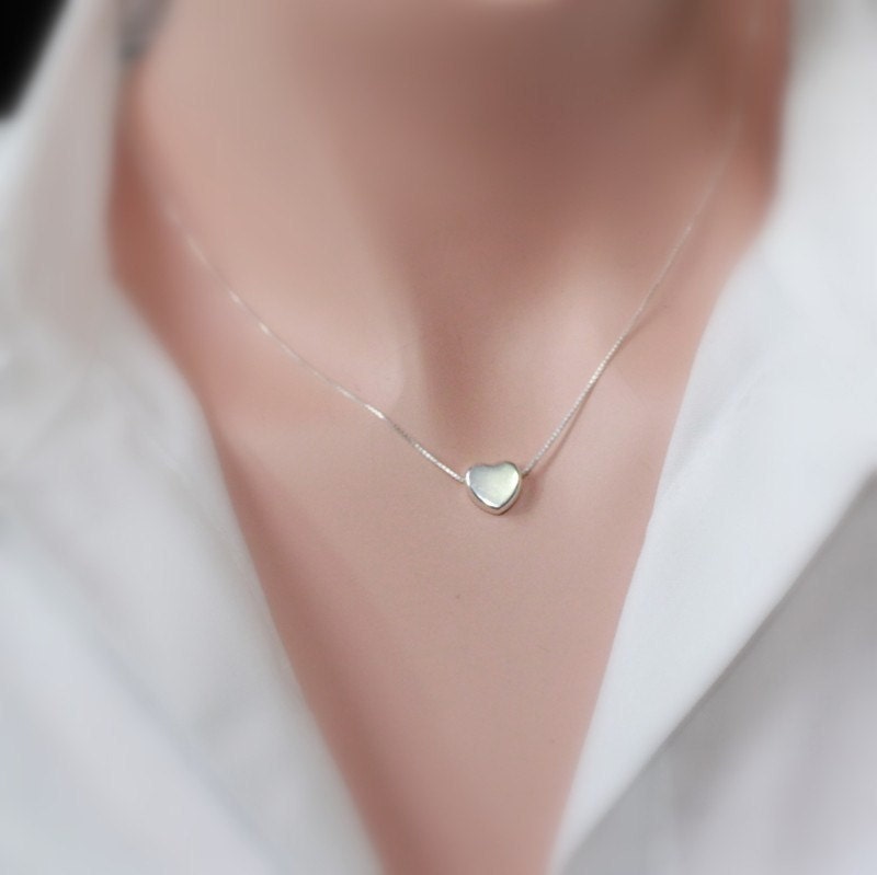 Sterling Silver Heart Necklace