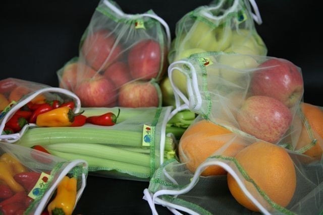 Corded Mint full 7 set Reusable produce bags ECO must have