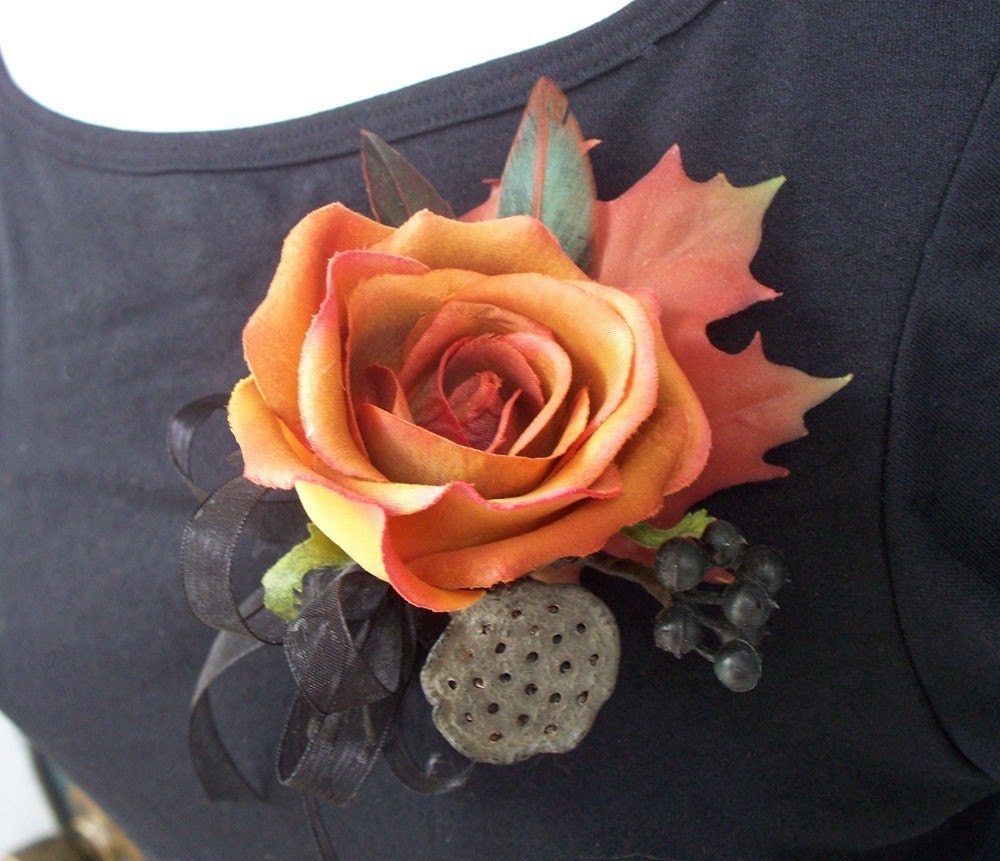 Halloween Corsage