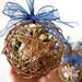 Beach Wedding Aisle Decoration - Starfish Pomander Kissing Ball/ Pomander - Set of six