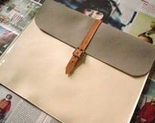 Two-Tone Patent Leather Document Wallet