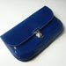 Royal Blue Patent Leather Clutch