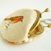 Robin Hand painted Vintage Purse (My Secret Garden)