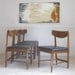 reserved for Donna . circa 1950s set of FOUR DINING CHAIRS. Hans Wegner era.