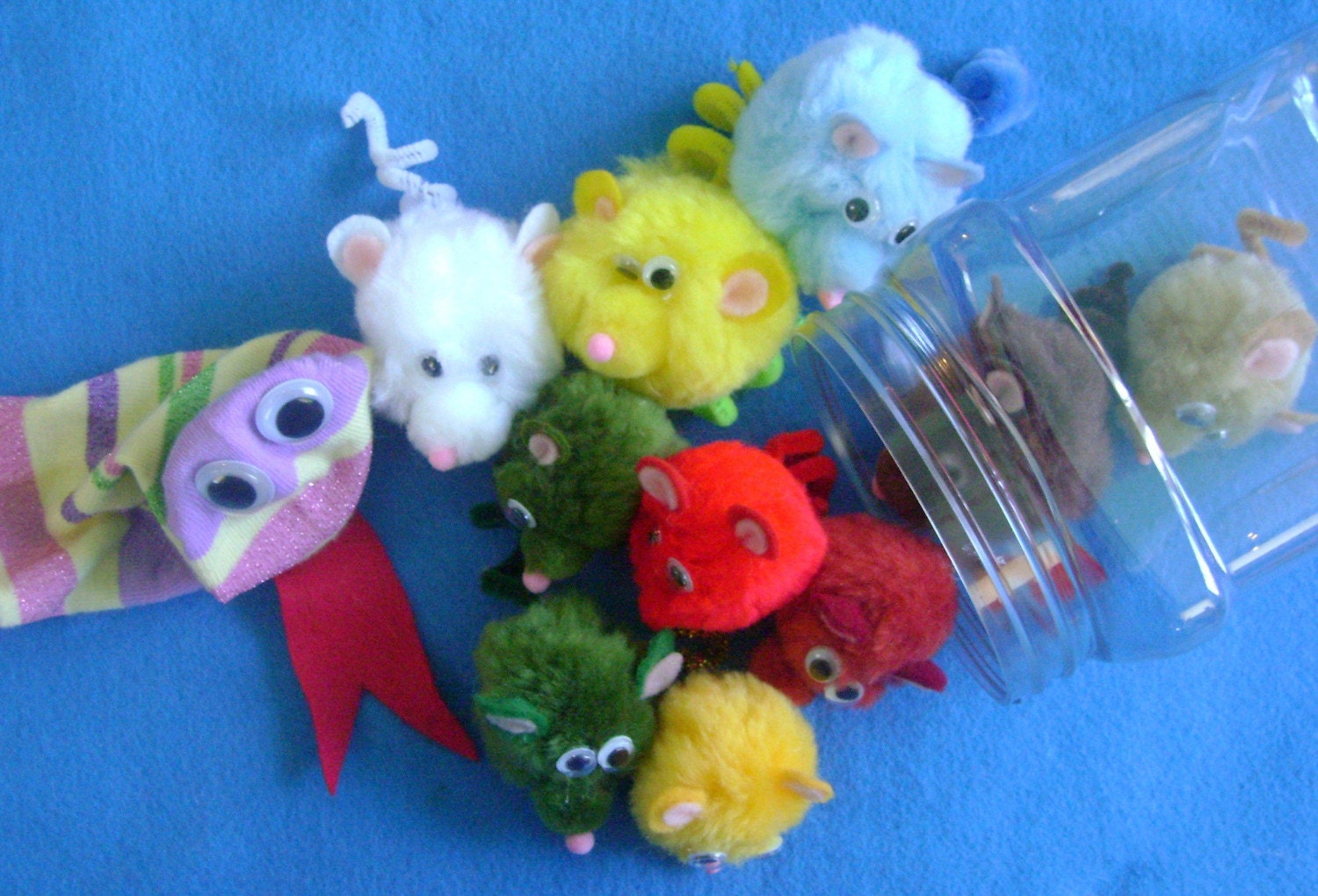 MOUSE COUNT SNAKE SOCK PUPPET MATHEMATICS by 1StressLESSTeacher