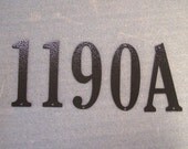 Metal Art House Address Numbers