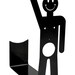 Happy Guy Metal Art Wine Holder Rack - Free USA Shipping
