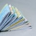 5 mini notebooks made with eco paper that is recycled, rescued, post-consumer, and found