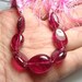 Rare Rubelite Tourmalines Tiny Strand 78 Carats