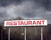 West Virginia - Restaurant 8 x 10 Fine Art Print Metallic