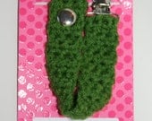 READY TO SHIP -  Kelly Green Pacifier Clip