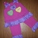 Custom BOUTIQUE Valentine's Day Candy Hearts Pants Set