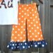 Auburn AU Polka Dot Shirt and Ruffle Pants Set - sizes 6m to 5T.......Too CUTE for little Auburn fans