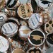 GRAD - Printable Candy Stickers - Gold and Black - Class of 2013 - DIY Mod Graduation Collection - by Make Life Cute