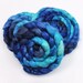 Alpaca/ Silk Roving - Handpainted Spinning Fiber