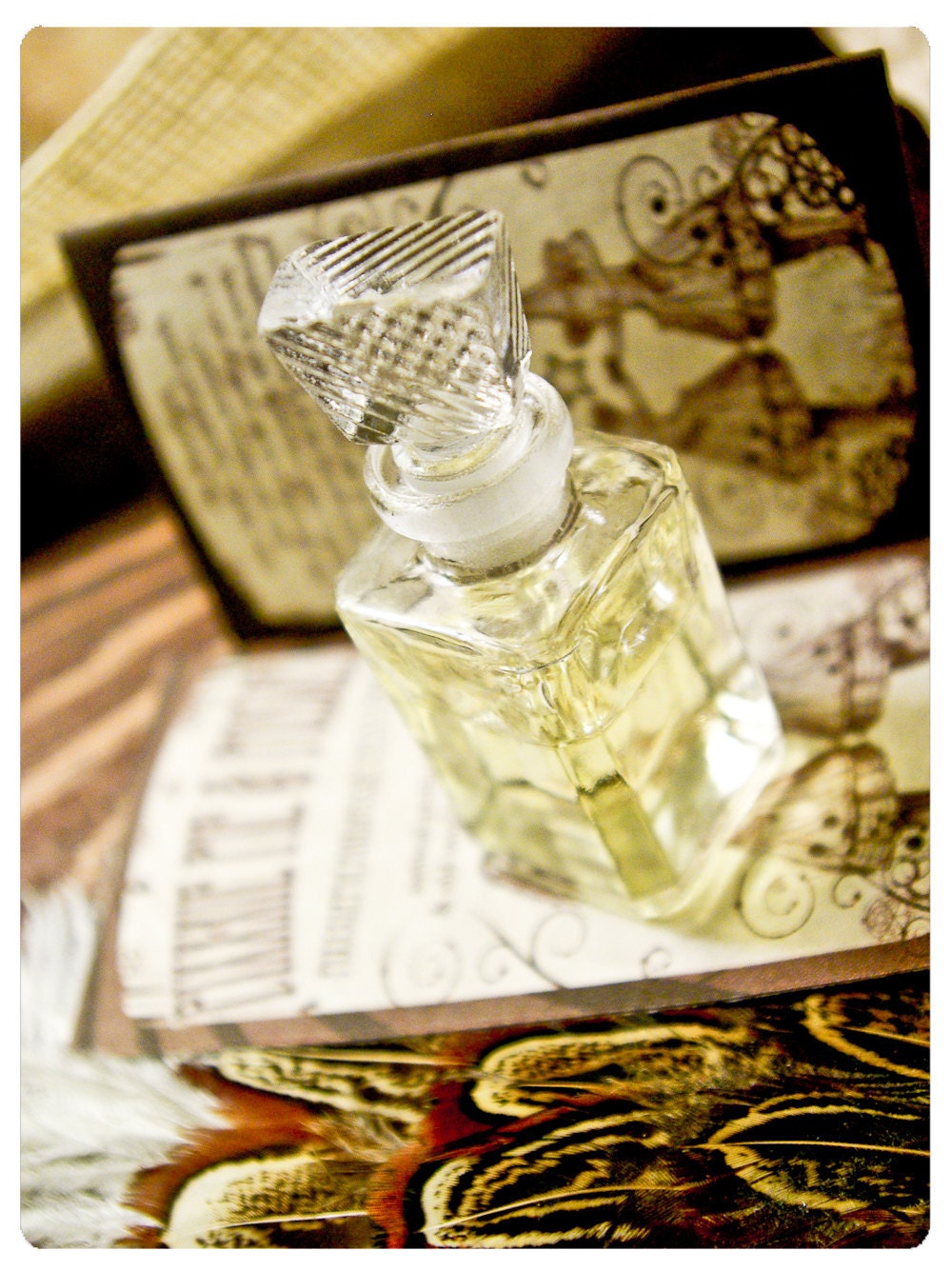 the arnica bottle - natural perfume/cologne oil held captive in victorian style 1/3 oz bottle - over 60 aromas to choose from