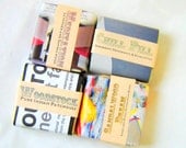 Soap Sampler Set / Soap Gift Sets / Cold Process Soap / Patchouli Soap For Her Set