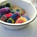 Custom Felted Soap / Organic Soap with Wool Felt exfoliating washcloth / Spa Bath and Body