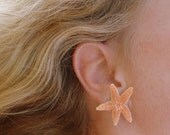 sugar starfish earrings