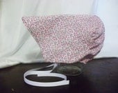 Hand made Prairie style Bonnet size 3-6 month