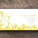 Floral Swirl Wedding Invitation Sample Set