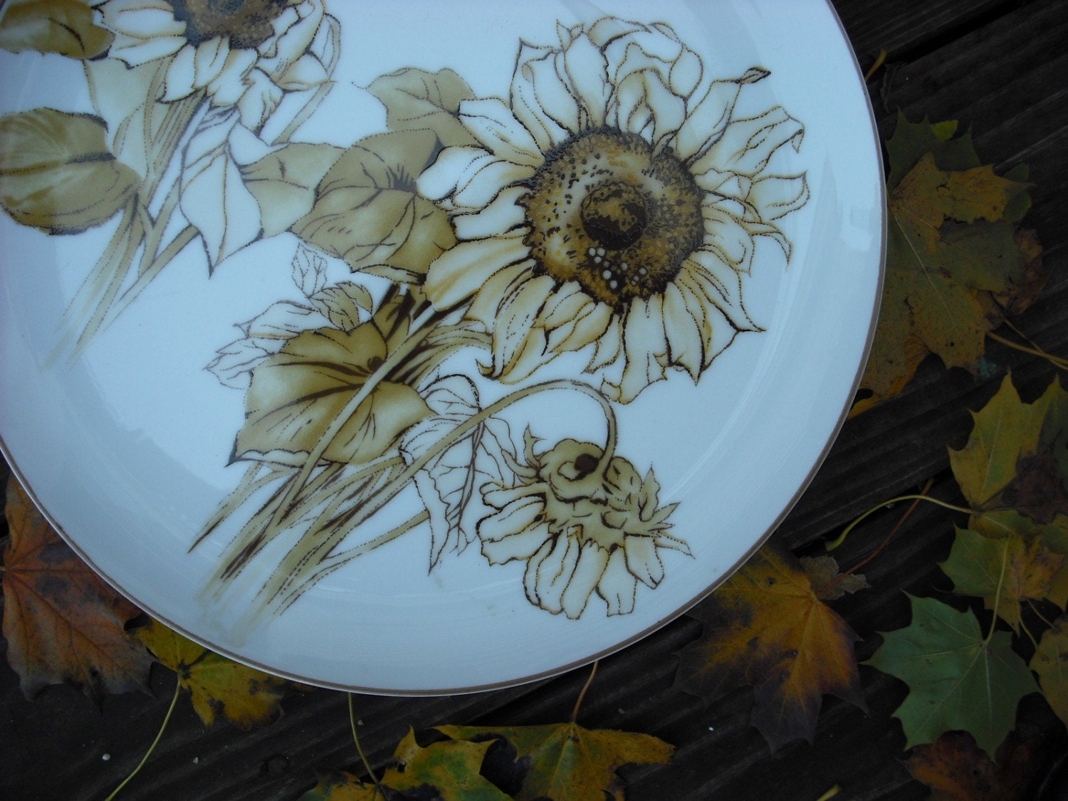 Vintage Ceramic Cake Cupcake Stand Japan