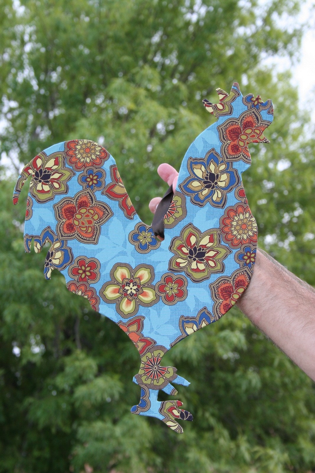 Magnet Board-Blue Rooster