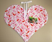 Valerie the Heart, Fabric Covered Magnet Board