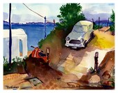 White Car in Capri