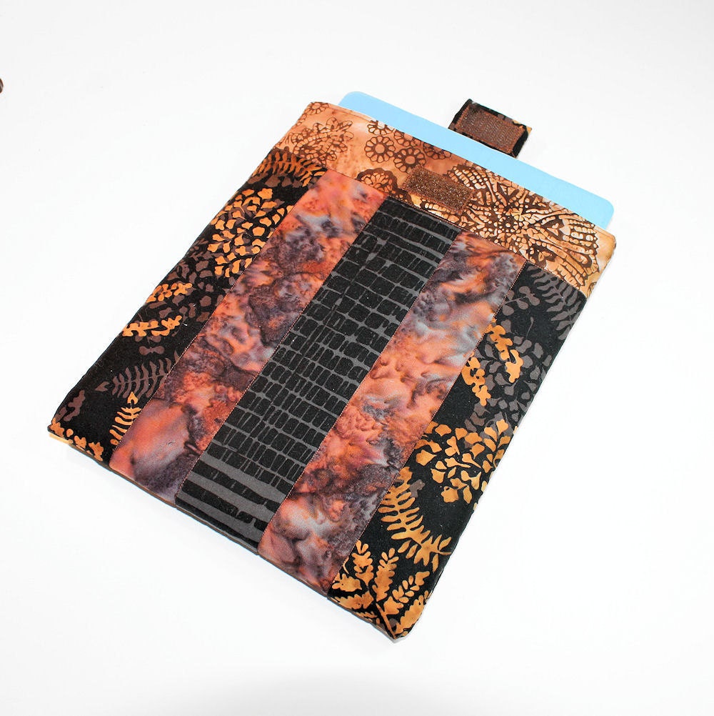 Brown Batiks iPad Sleeve 1 or 2 or 3