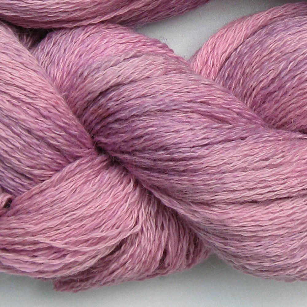 Lace weight yarn kid mohair merino 2ply, 100g, 900yds: Hydrangea 2