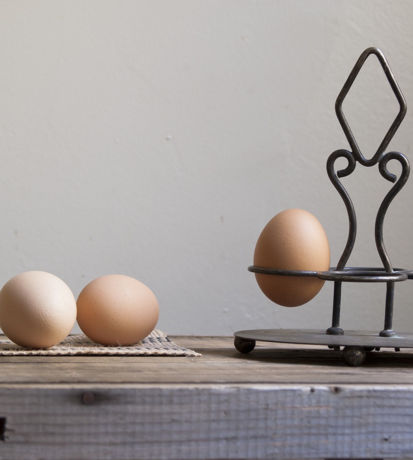 farmhouse basics. vintage cruet frame