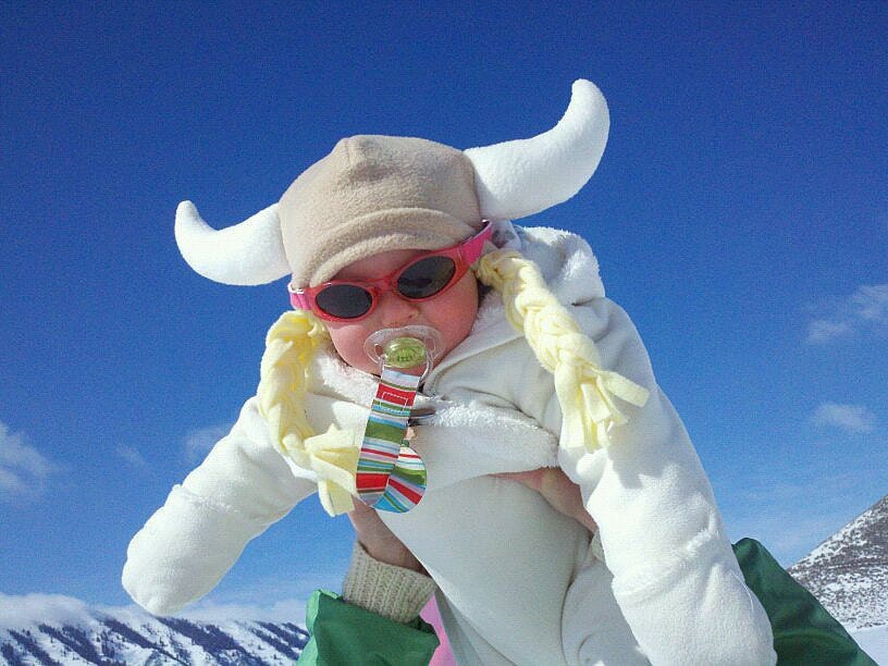 Viking Baby Hairdo Hat