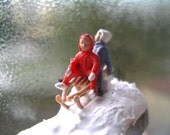 Christmas Carol sledge- Christmas ring FREE SHIPPING