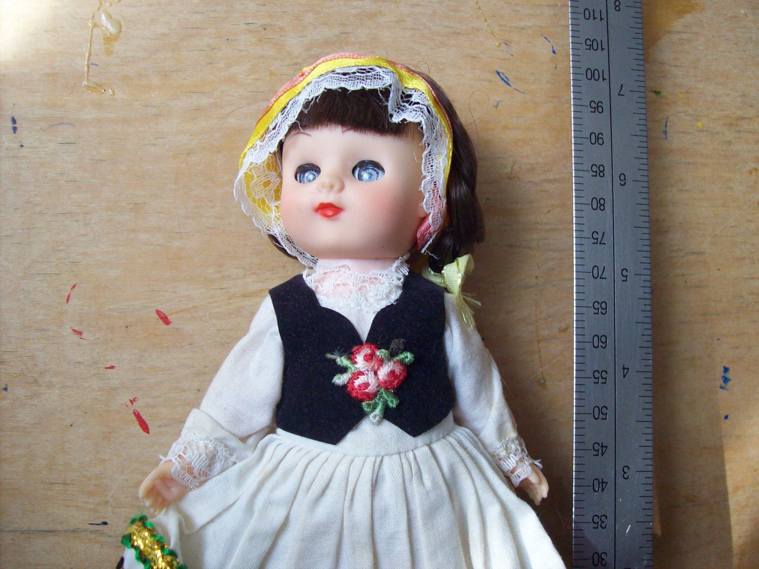 reserved for oshirohouse Vintage Polish doll Ginny Type International doll.was5.99
