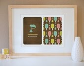 P is for Popsicle - 8.5 x 11 Alphabet Art Print