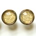Vintage Library Card Catalog Cabinet Knobs or Drawer Pulls