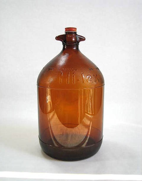 Vintage Gallon HiLex Bleach Bottle with Cap by AttysVintage