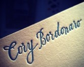 Hand Calligraphed Stationery