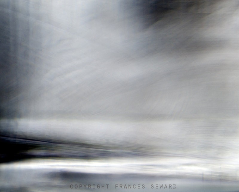 Misty Sea.  Abstract Landscape Photograph.  Limited Edition Print. Giclee