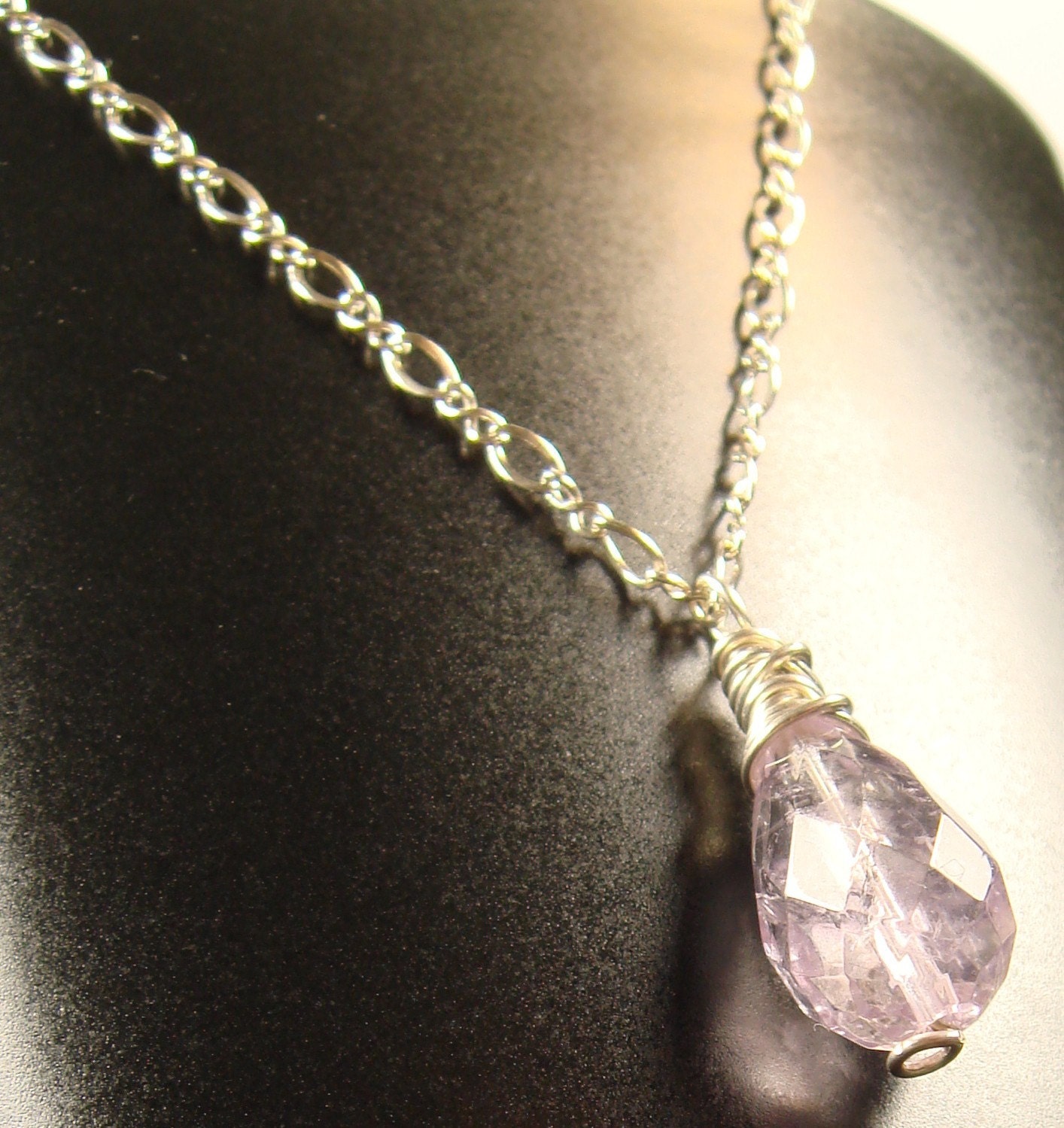 divine. february birthstone.  amethyst necklace // bridal bridesmaid wedding