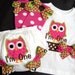 First Birthday Owl Bloomers, Owl, I'm One, Pink and Green, Owl Birthday, Photo Prop