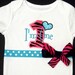 First Birthday Girl Outfit, M2M Mud Pie, Zebra Print, Pink and Turquoise, Birthday Outfit, I'm One, Number One
