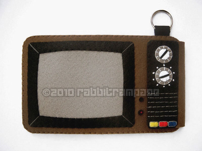 iPhone/Samsung Galaxy/iTouch: TV Felt Case