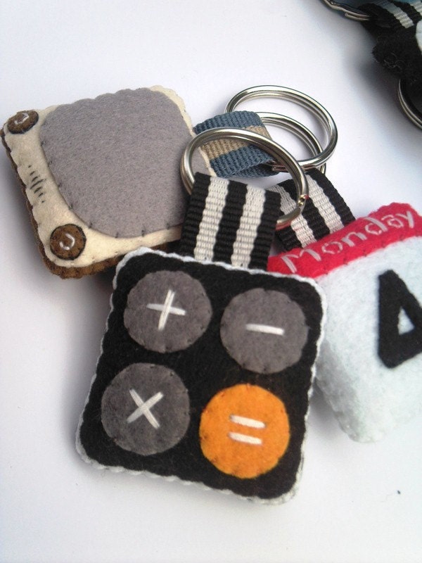 iPhone icon Felt Keychain ( Solo )