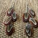 Autumn Sky - Feather Earrings