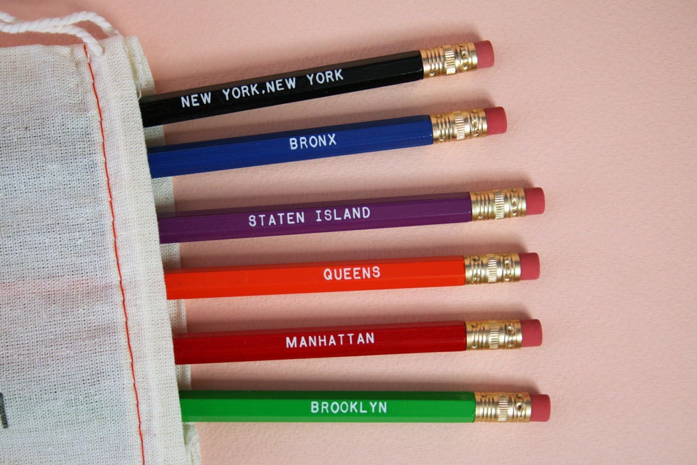 New York Pencil Set