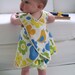 Baby and Toddler Pinafore Dress Sewing Pattern, PDF Tutorial (sizes 6m, 12m, 18m, 2-3T) EMMA Dress