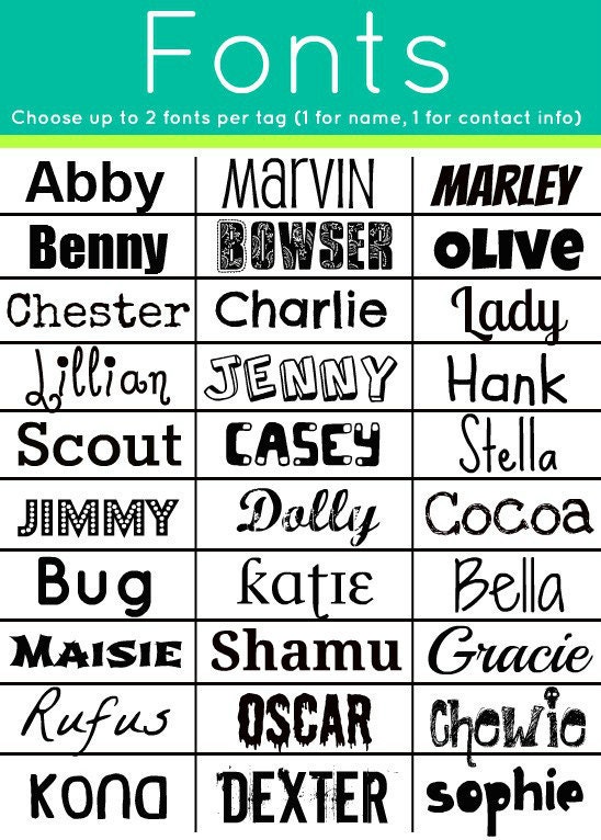 The Original "Hello My Name Is" Silver Pet ID Tag -As Seen In Modern Dog Magazine