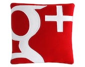 Google Plus Pillow
